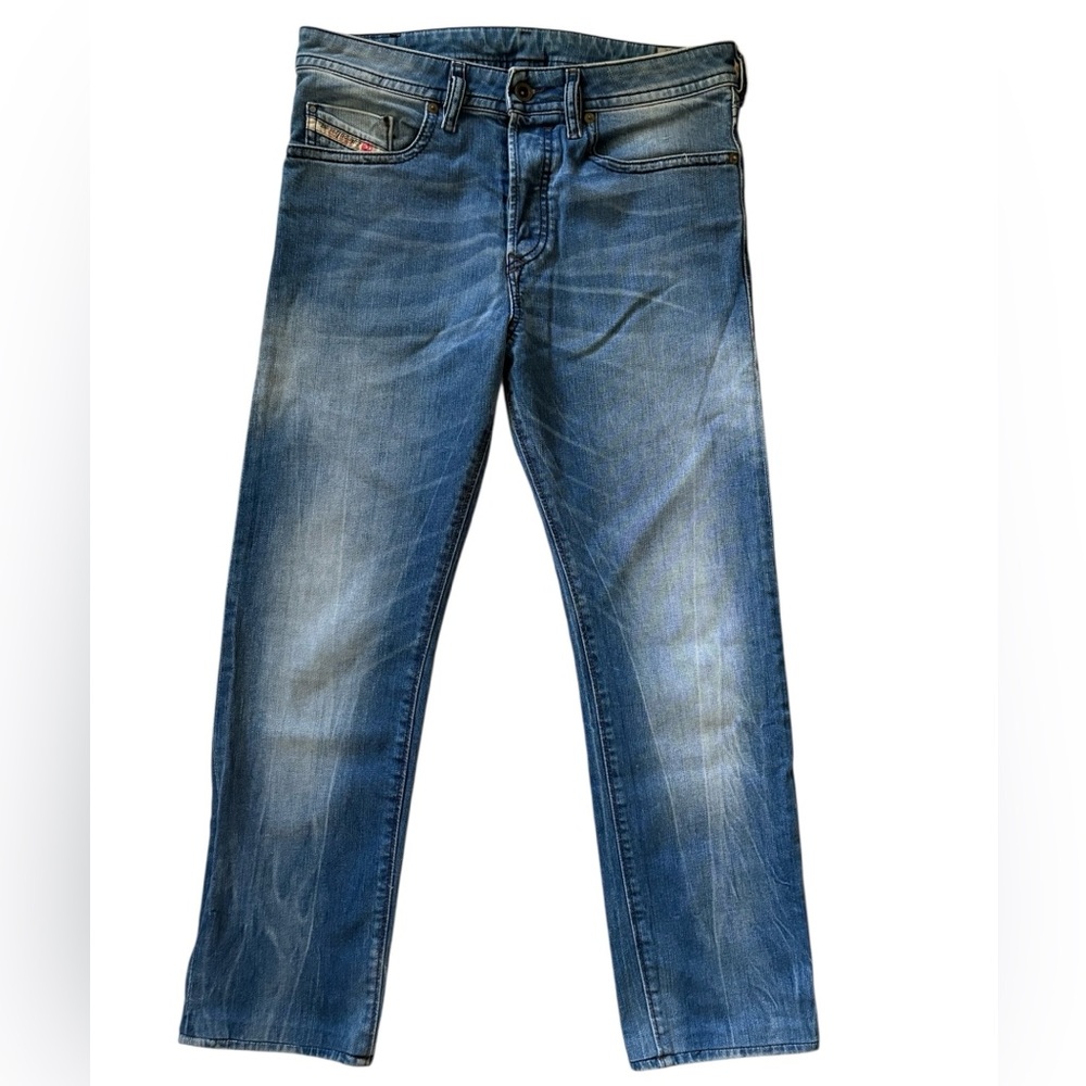 Diesel Industry BUSTER Wash 0833v Regular Slim Tapered Denim Stretch Jeans 30x32